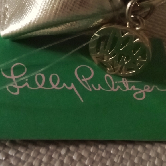 Lilly Pulitzer Gold Elephant Coin Purse - Picture 3 of 4